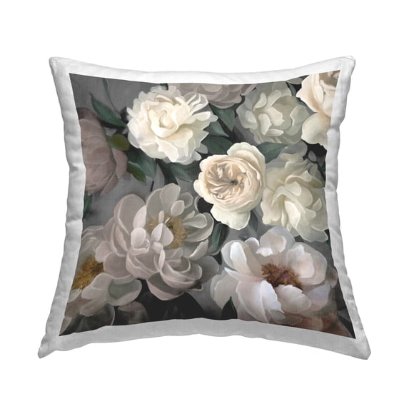 Stupell Industries Garden Glory Variety Decorative Printed Throw Pillow Design by Carol Robinson.