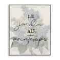 thumbnail image 1 of Stupell Industries Garden In Spring French Gray Framed Giclee Art design by Lil' Rue, 20 x 16, 1 of 8