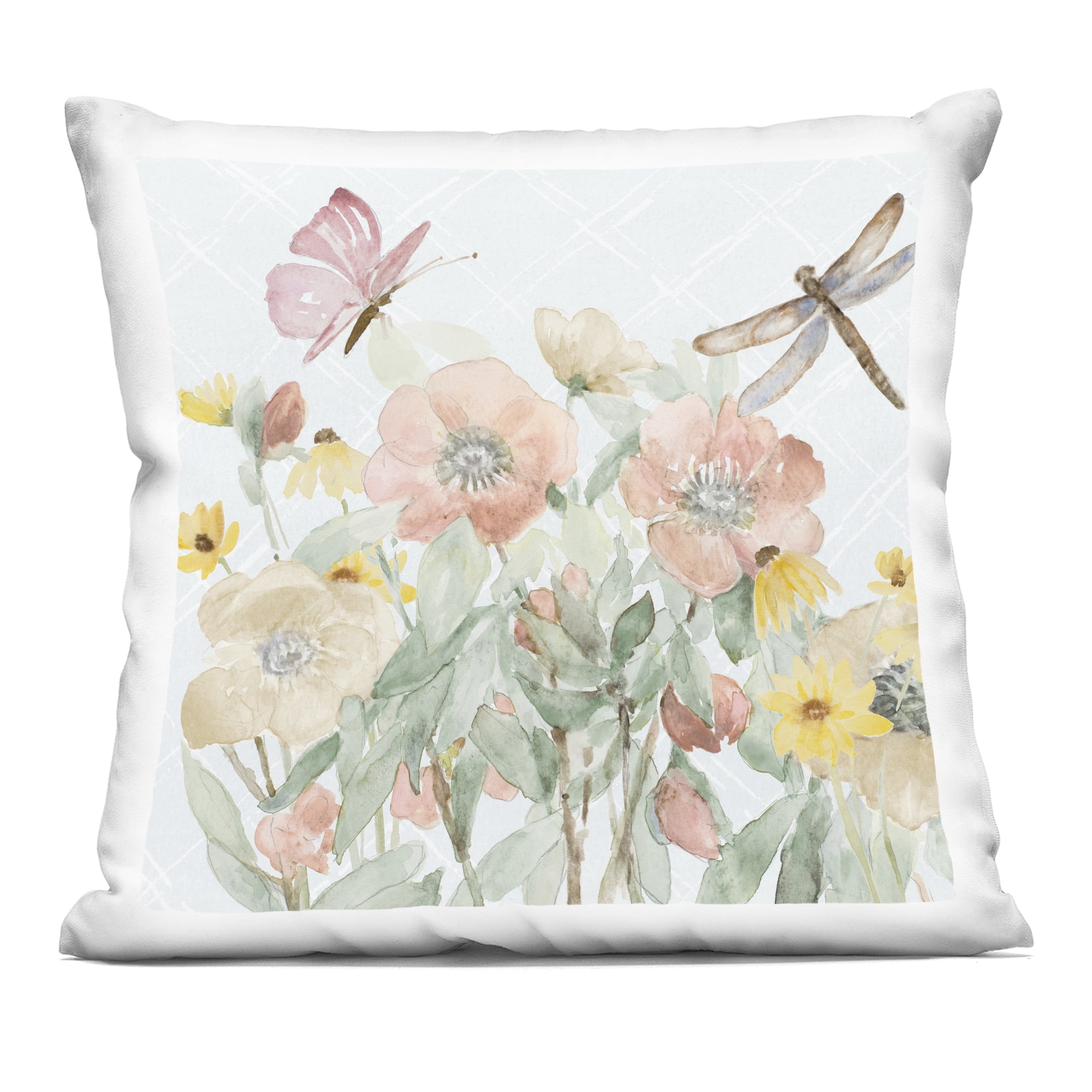 Stupell Industries Garden Joy Flowers Decorative Printed Throw Pillow, design by Lanie Loreth