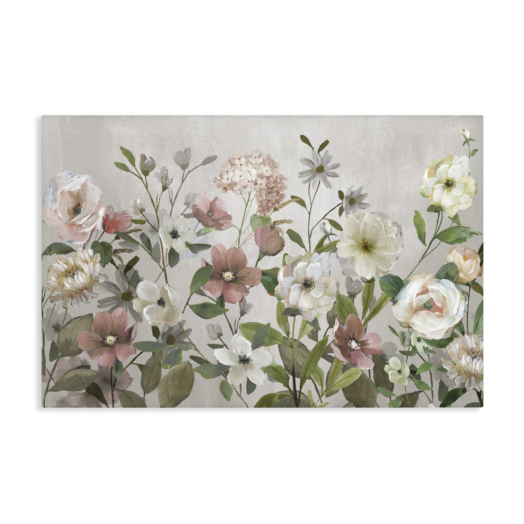 Stupell Industries Garden Meadow Arrangement Canvas Wall Art, design by Nan