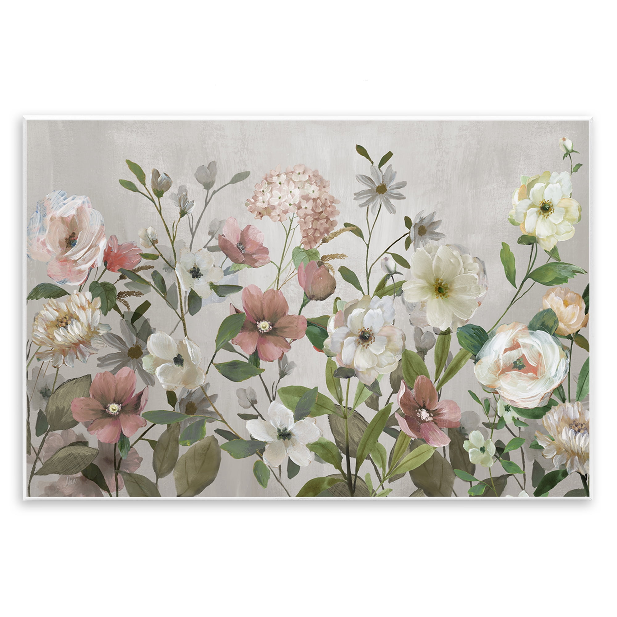 Stupell Industries Garden Meadow Arrangement Wall Plaque Art, design by Nan