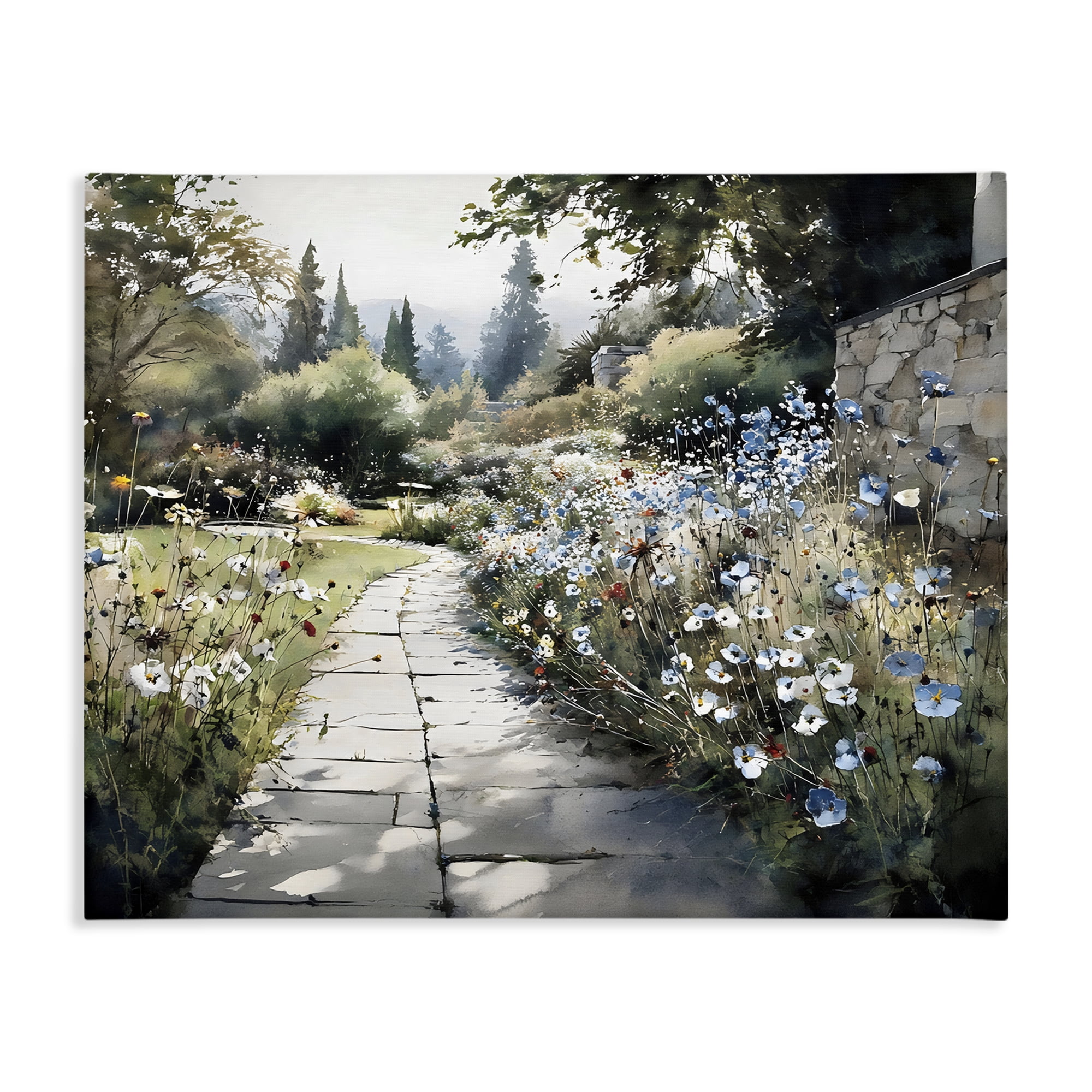 Stupell Industries Garden Pathway in Summer Light Canvas Wall Art, design by Franklyn Gregory