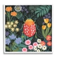 thumbnail image 1 of Stupell Industries Garden Patterned Beetle Botanical & Floral Painting White Framed Art Print Wall Art, 12 x 12, 1 of 9