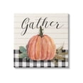 thumbnail image 1 of Stupell Industries Gather Seasonal Botanical Pumpkin Graphic Art Gallery Wrapped Canvas Print Wall Art, Design by Livi Finn, 1 of 7