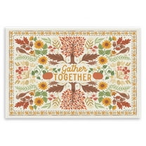 Stupell Industries Gather Together Pattern Landscape Painting Unframed Art Prints Wall Art, 15 x 10