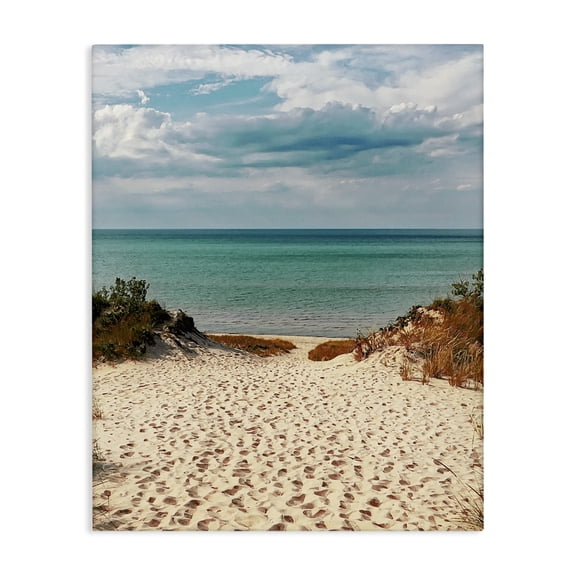 Stupell Industries Generous Summer Beach Coast Canvas Wall Art design by Marcus Prime, 30 x 24