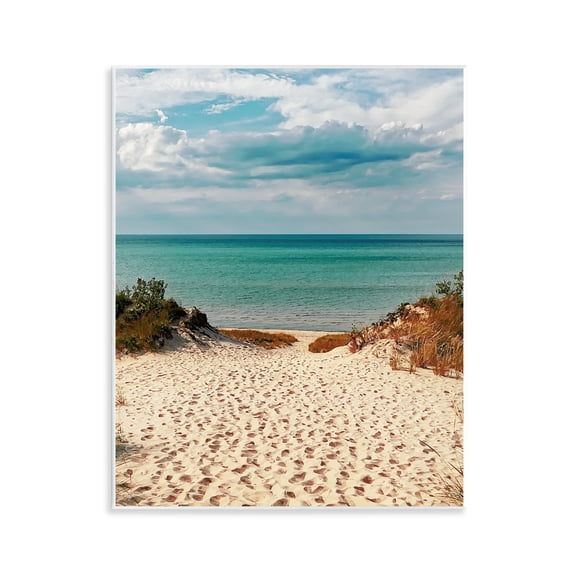 Stupell Industries Generous Summer Beach Coast Wall Plaque Art design by Marcus Prime, 14 x 11