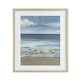 thumbnail image 1 of Stupell Industries Tropical Gentle Waves with Birds Birch Framed Print Under Glass, 17 x 21, by Sally Swatland, 1 of 7