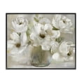 thumbnail image 1 of Stupell Industries Traditional Gentle White Petals in Vase Black Framed Giclee Art, 14 x 11, by Nan, 1 of 8