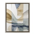 thumbnail image 1 of Stupell Industries Contemporary Geographic Fluid Abstraction Brown Floating Frame Canvas Art, 17 x 21, by Alonza Saunders, 1 of 8