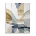 thumbnail image 1 of Stupell Industries Contemporary Geographic Fluid Abstraction White Framed Giclee Art, 16 x 20, by Alonza Saunders, 1 of 8