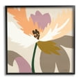 thumbnail image 1 of Stupell Industries Geometric Flower Petal Shapes Graphic Art Black Framed Art Print Wall Art, Design by Liz Jardine, 1 of 7