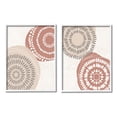thumbnail image 1 of Stupell Industries Geometric Mandala Ink Drops Boho Circular Doodle,16 x 20, Design by Nina Blue, 1 of 7