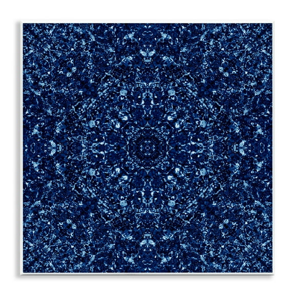 Stupell Industries Geometric Mosaic Pattern Abstract Painting Unframed Art Print Wall Art, 12 x 12