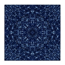 Stupell Industries Geometric Mosaic Pattern Abstract Painting Wrapped Canvas Art Print Wall Art, 17 x 17