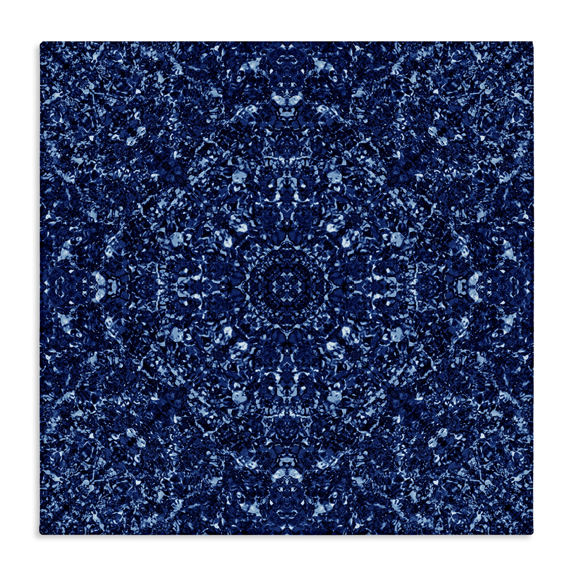 Stupell Industries Geometric Mosaic Pattern Abstract Painting Wrapped Canvas Art Print Wall Art, 36 x 36