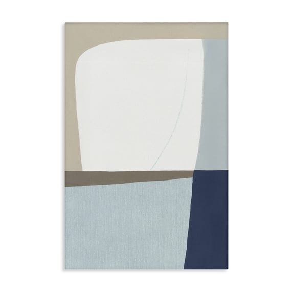 Stupell Industries Geometric Natural Flow Canvas Wall Art design by Hannah Dawson, 30 x 20