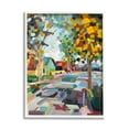 thumbnail image 1 of Stupell Industries Geometric New England Fall Scene, 16 x 20,Design by Borcherding, 1 of 2