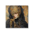 thumbnail image 1 of Stupell Industries Geometric Patterned Portrait Abstract Painting Gallery Wrapped Canvas Art Print Wall Art, 36 x 36, 1 of 8