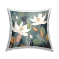thumbnail image 1 of Stupell Industries Geometric Pond Lilies Decorative Printed Throw Pillow Design by Lazar Studio, 1 of 5