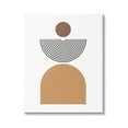 thumbnail image 1 of Stupell Industries Geometric Shapes on White Abstract Painting Gallery Wrapped Canvas Print Wall Art, 36 x 48, 1 of 8