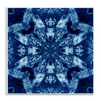 Stupell Industries Geometric Symmetry Pattern Abstract Painting Unframed Art Print Wall Art, 12 x 12