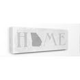 thumbnail image 1 of Stupell Industries Georgia Home State Map Grey Neutral Textured Word Design Canvas Wall Art by Daphne Polselli, 1 of 3