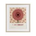 thumbnail image 1 of Stupell Industries Cottage Gerber Daisy I Am Smart Birch Framed Print Under Glass, 13 x 16, by Courtney Haley, 1 of 7
