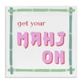 thumbnail image 1 of Stupell Industries Get Your Mahj On Canvas Wall Art design by Krissy Mast, 24 x 24, 1 of 7