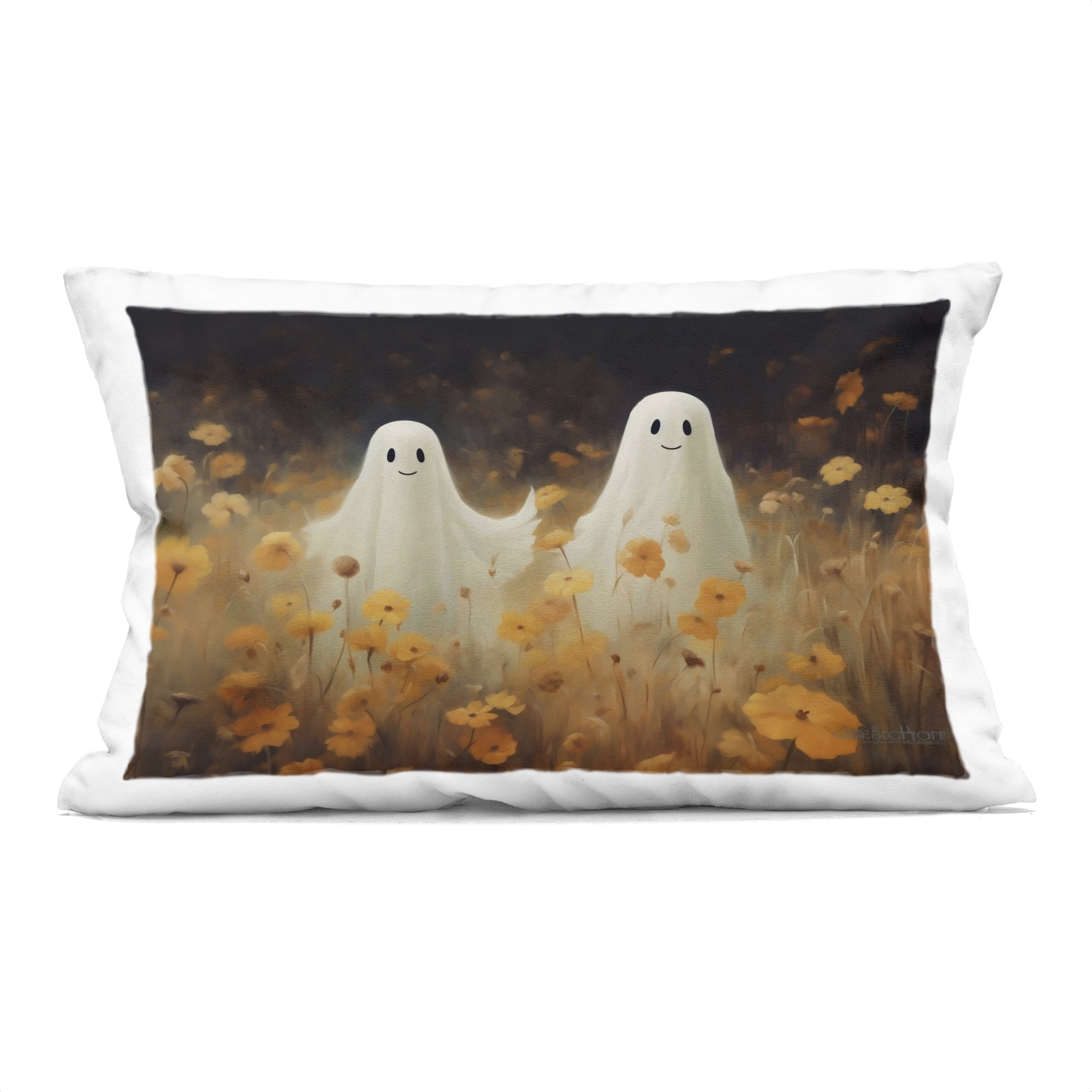 Stupell Industries Ghosts in Poppy Field Decorative Printed Throw Pillow, design by LSR Design Studio