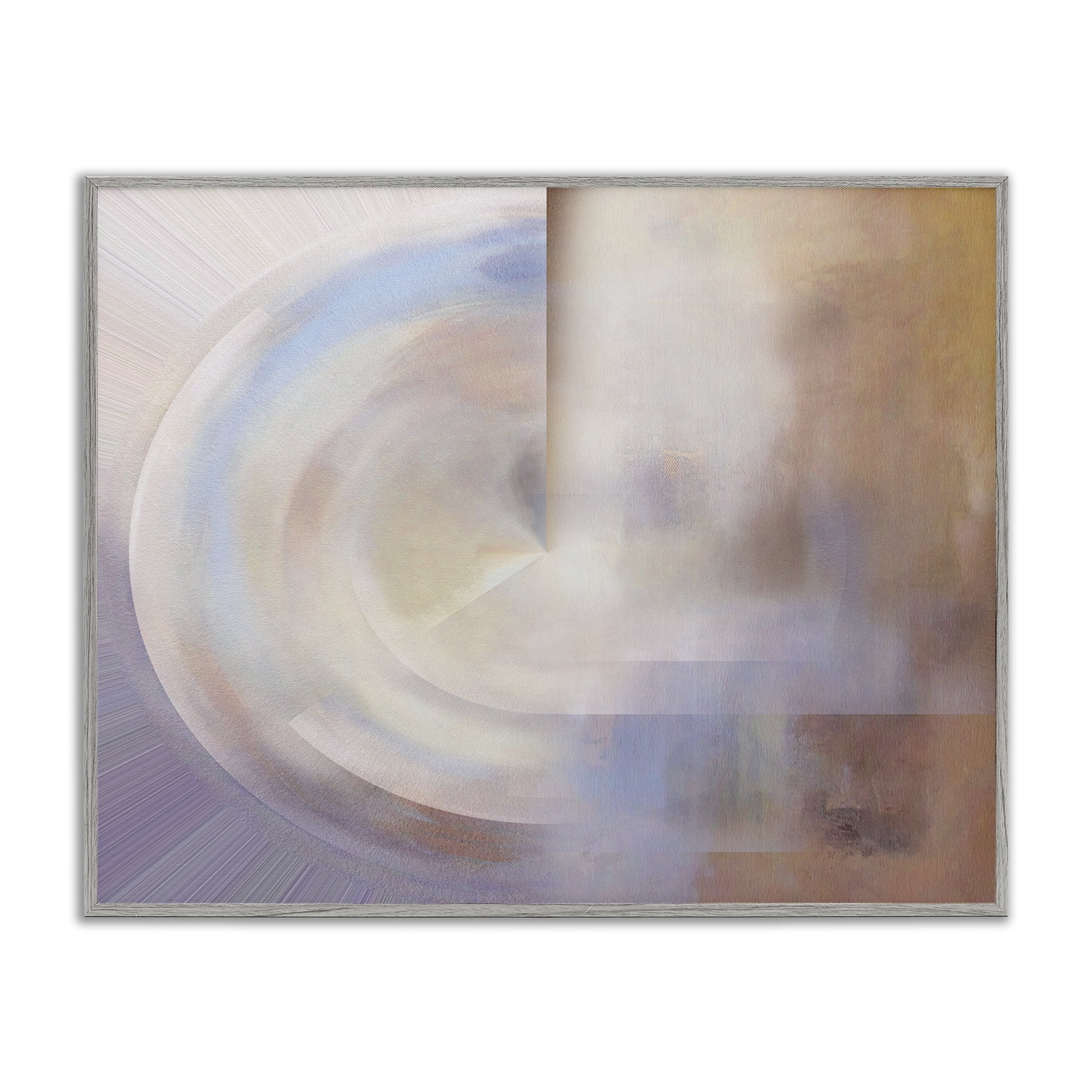 Stupell Industries Ghosts of New York Abstract Abstract Painting Gray Framed Art Print Wall Art, 30 x 24