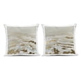 thumbnail image 1 of Stupell Industries Gilded Surf Abstract Coast 2 Piece Outdoor Printed Pillow Set design by June Erica Vess, 18 x 7 x 18, 1 of 6