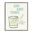 thumbnail image 1 of Stupell Industries Gin & Tonic Recipe Food & Beverage Painting Black Framed Art Print Wall Art, 11 x 14, 1 of 10