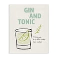 thumbnail image 1 of Stupell Industries Gin & Tonic Recipe Food & Beverage Painting Gallery Wrapped Canvas Art Print Wall Art, 30 x 40, 1 of 8
