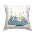 thumbnail image 1 of Stupell Industries Gingham Duck Family Decorative Printed Throw Pillow, 18 x 18, 1 of 5