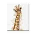 thumbnail image 1 of Stupell Industries Giraffe & Modern Splash Animals & Insects Painting Gallery Wrapped Canvas Art Print Wall Art, 16 x 20, 1 of 8
