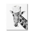 thumbnail image 1 of Stupell Industries Giraffe & Toilet Paper Bathroom Animals & Insects Painting Gallery Wrapped Canvas Print Wall Art, 1 of 5