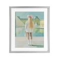 thumbnail image 1 of Stupell Industries Glam Girl In Paris Observing Gray Framed Print Under Glass, 17 x 21, by The Prints Vibe, 1 of 8