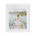 thumbnail image 1 of Stupell Industries Contemporary Girl In Peaceful Canoe Ride White Framed Print Under Glass, 17 x 21, by The Prints Vibe, 1 of 8