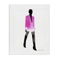 thumbnail image 1 of Stupell Industries Art Deco Girl In Pink Jacket Canvas Art, 16 x 20, by Simone Elum, 1 of 7