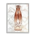 thumbnail image 1 of Stupell Industries Girl Power Quote Fashion Bottle over Marble Black Framed, 11 x 14, Design by Ziwei Li, 1 of 5