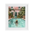 thumbnail image 1 of Stupell Industries Modern Girl Swimming In Pool White Framed Print Under Glass, 17 x 21, by The Prints Vibe, 1 of 8