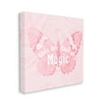 thumbnail image 1 of Stupell Industries Girls Are Made of Magic Pink Patterned Butterfly Animals & Insects Painting Gallery Wrapped Canvas Print Wall Art, 30 x 30, 1 of 6