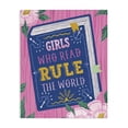 thumbnail image 1 of Stupell Industries Cottage Girls Who Read Inspirational Canvas Art, 16 x 20, by Vanessa Stoilova, 1 of 8