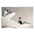 thumbnail image 1 of Stupell Industries Girls on Diving Boards Novelty Photography Unframed Art Print Wall Art, 19 x 13, 1 of 6