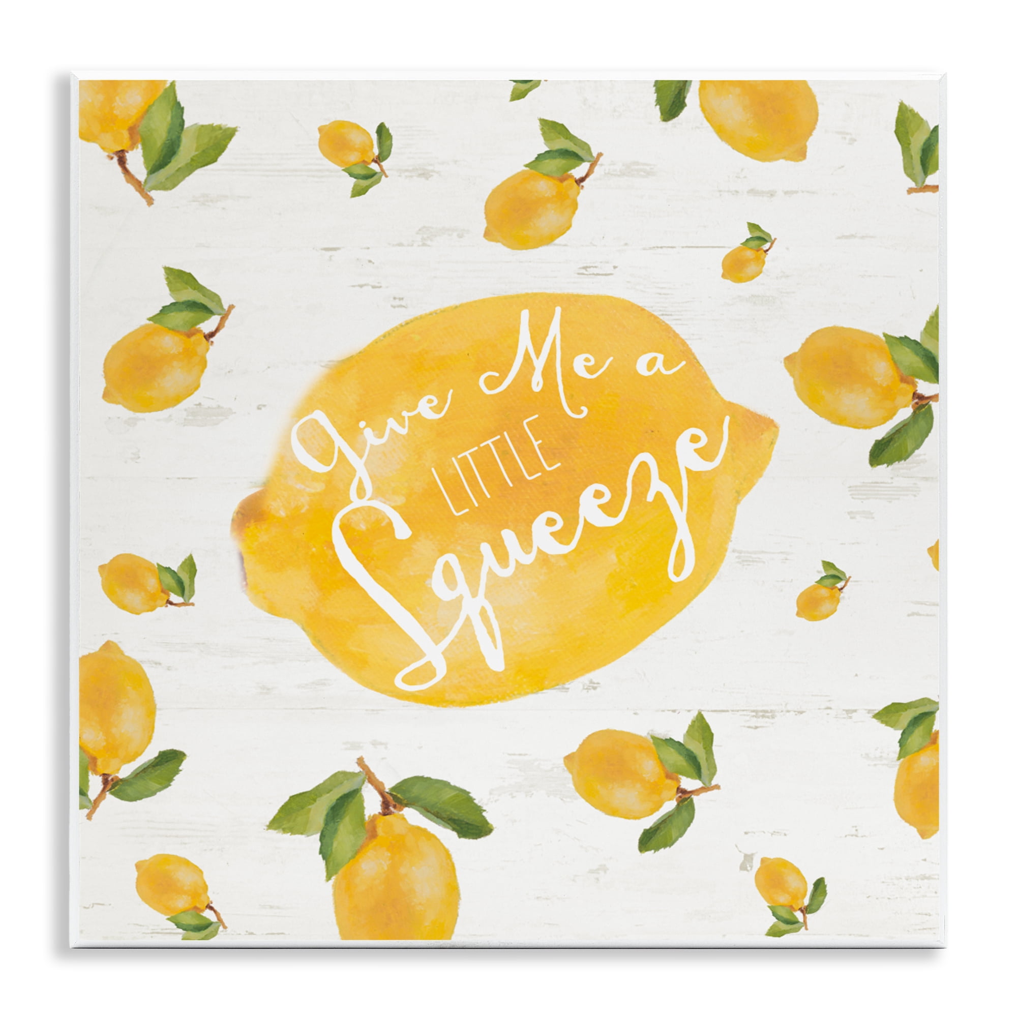 Stupell Industries Give Me A Squeeze Wall Plaque Art, design by Lanie Loreth