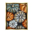 thumbnail image 1 of Stupell Industries Give Thanks Autumn Phrase Graphic Art Metallic Gold Floating Framed Canvas Print Wall Art, Design by Elizabeth Tyndall, 1 of 6