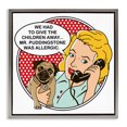 thumbnail image 1 of Stupell Industries Cottage Gray Floating Frame Canvas Art, 18 x 18, by Dog Is Good, 1 of 7