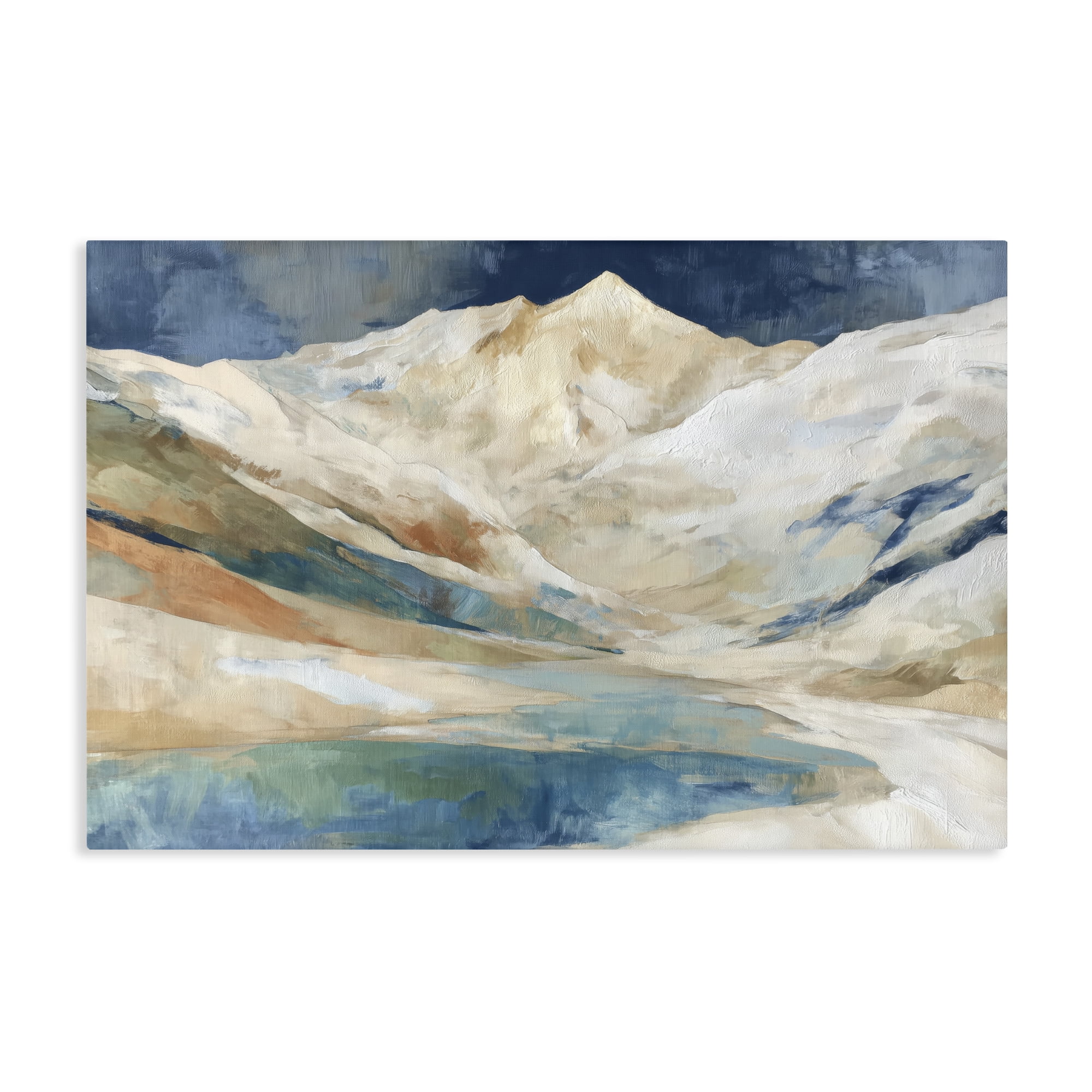 Stupell Industries Glacial Valley in Alaska Range Canvas Wall Art, design by Chromatic Storm Studio