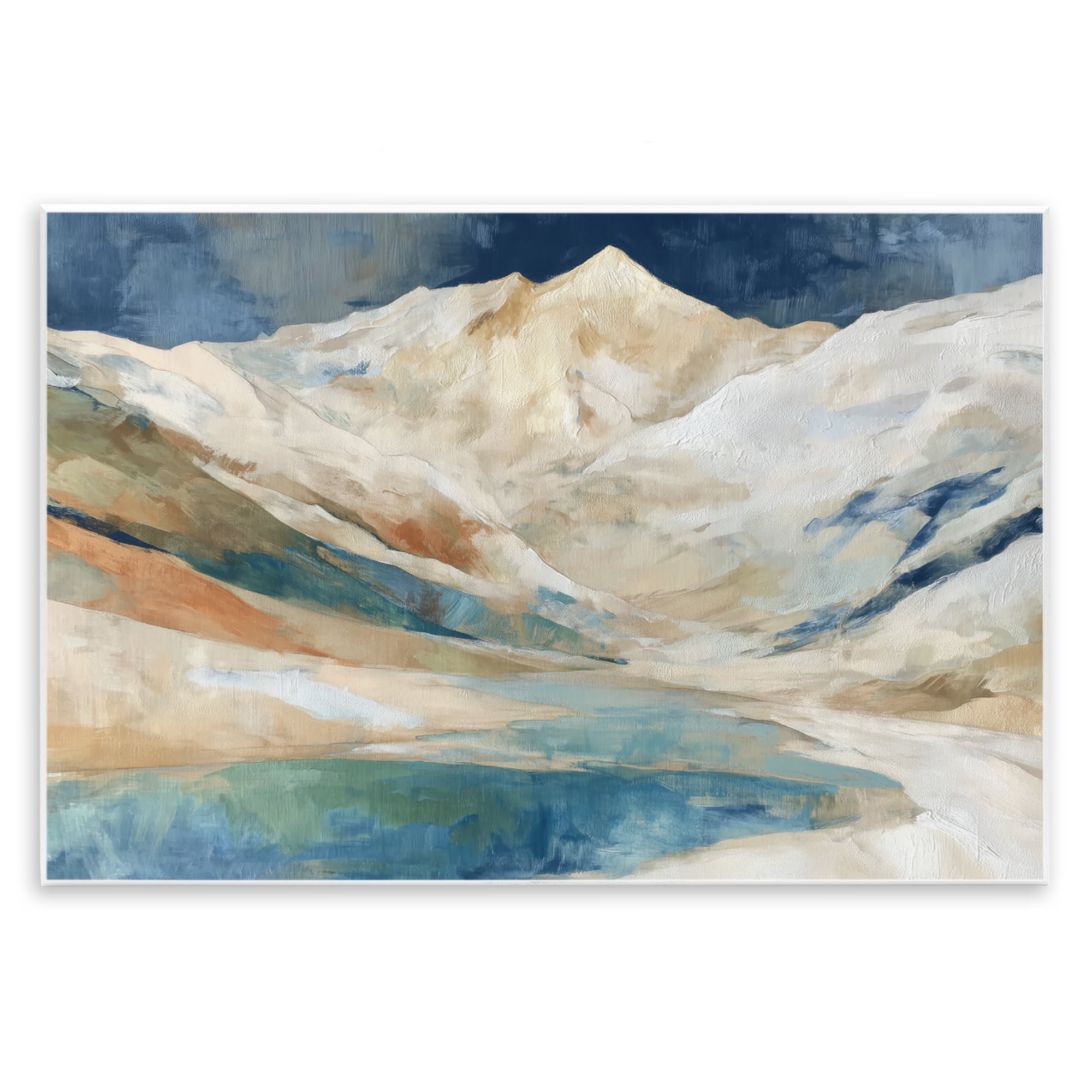 Stupell Industries Glacial Valley in Alaska Range Wall Plaque Art, design by Chromatic Storm Studio